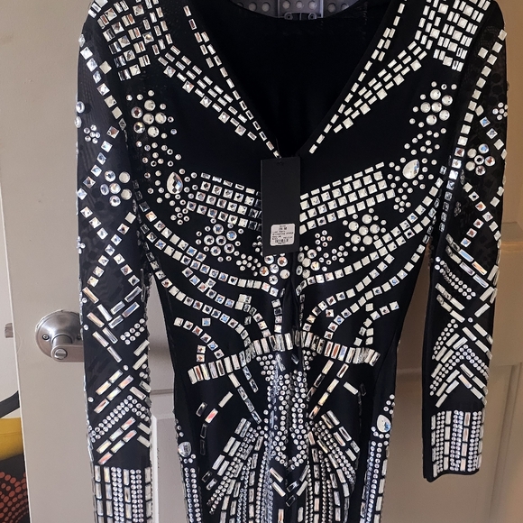 Akira Rhinestone Romper - Picture 2 of 4